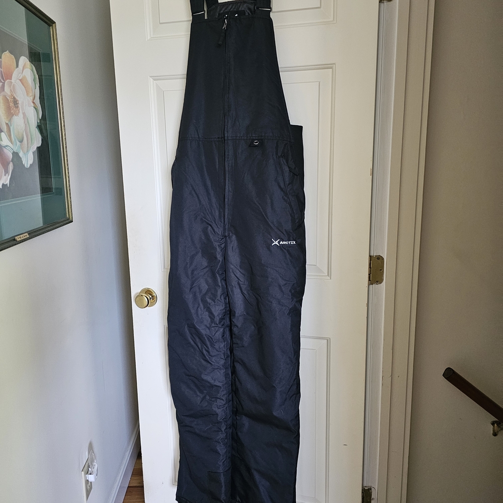 Arctix Men's Black Insulated Overalls